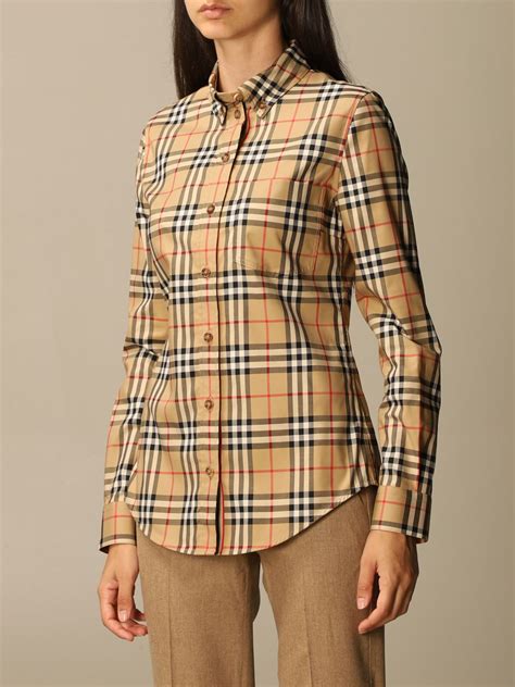 burberry shirt women outfit|Burberry pattern shirt.